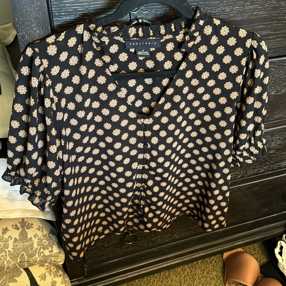 Sanctuary Blouse Like New Small